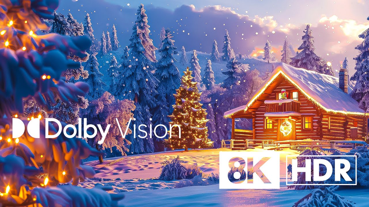 WINTER WONDERLAND (Cozy Piano) | Dolby Vision™ 8K HDR