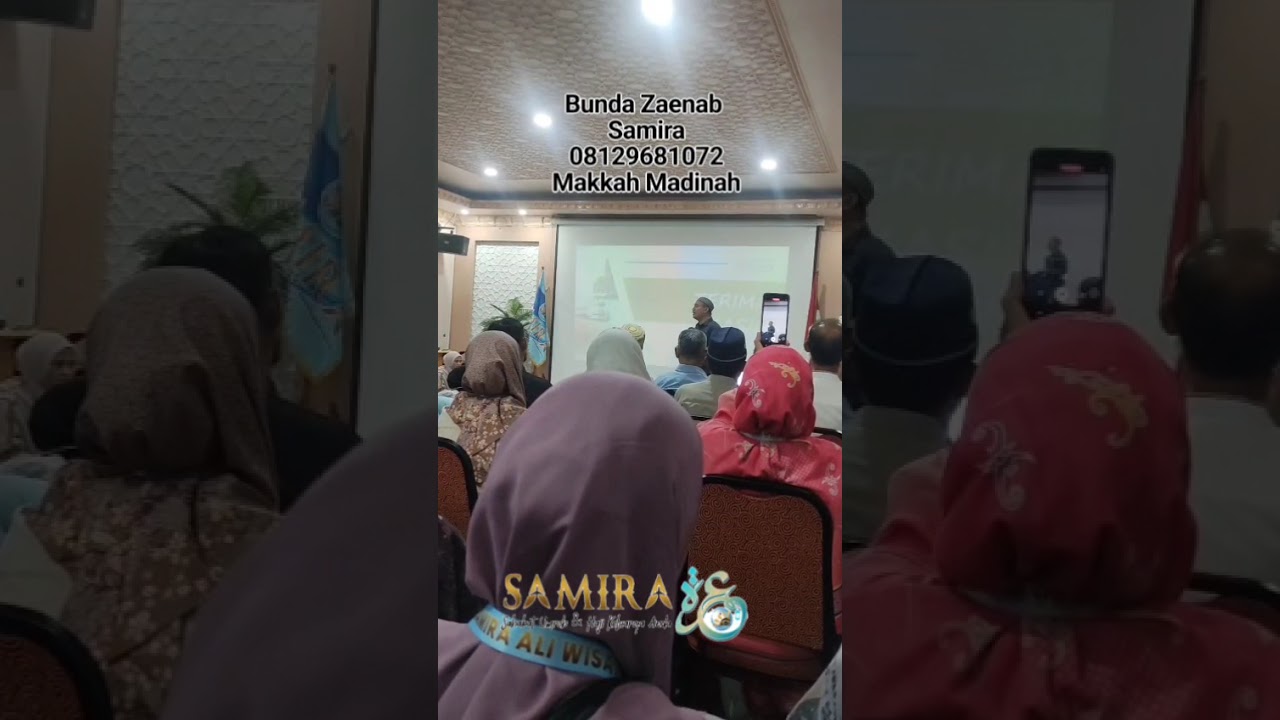 Tips menjadi MC Seminar Bisnis Umroh Samira Travel.Simak yuk