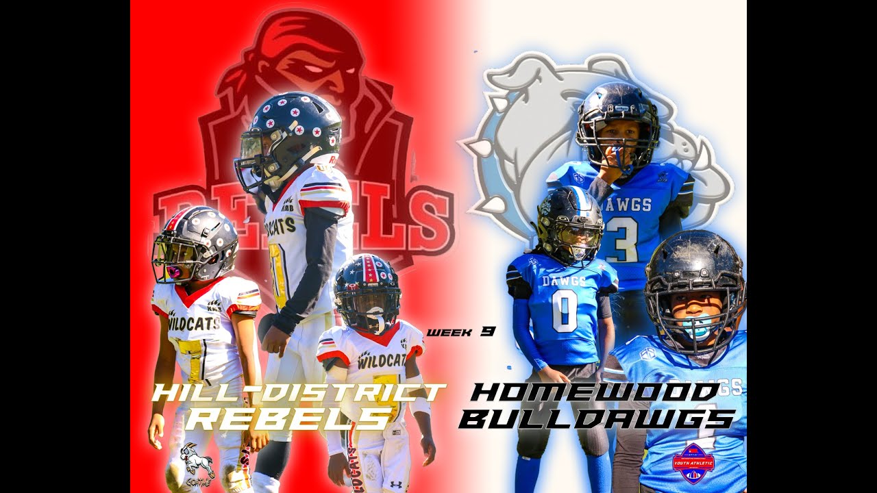 The Hill Rebels vs Homewood Bulldawgs 8u Week 9 SPYAI Rivalry Game(Hood Classic)