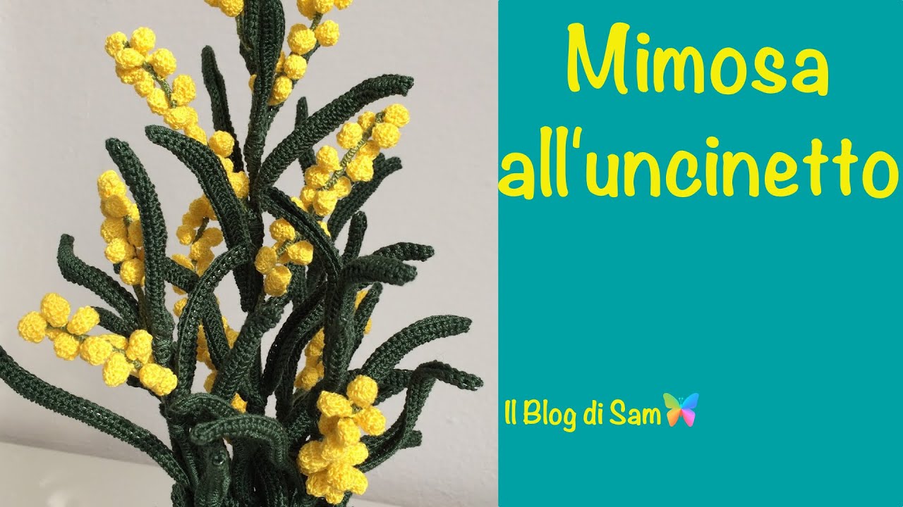 Spiegazione della Mimosa all'uncinetto