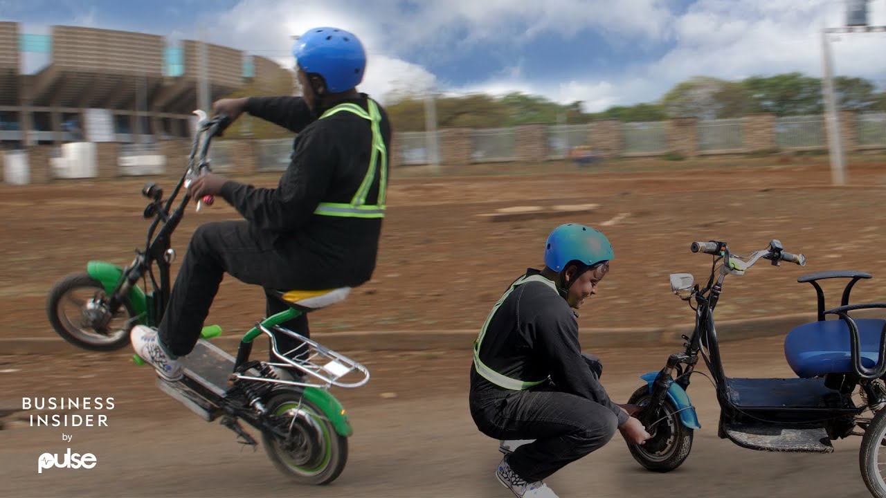 Kenyan Inventor Creates Homemade Electric Wheelchairs For Disabled From 90% Recycled Materials