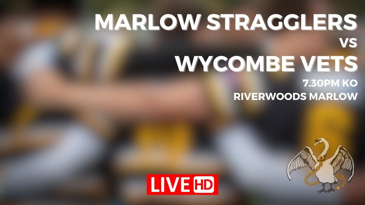 Marlow RUFC Stragglers vs High Wycombe Vets - Friday 24th October- KO 7.30pm