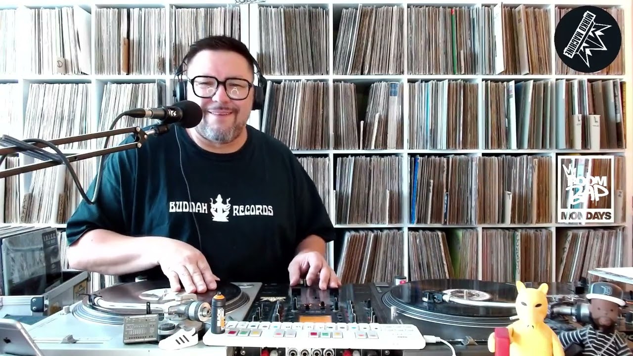 Mirko Machine VINYL ONLY @ Boom Bap Mondays vom 03.07.2023 #90shiphop #vinylonly