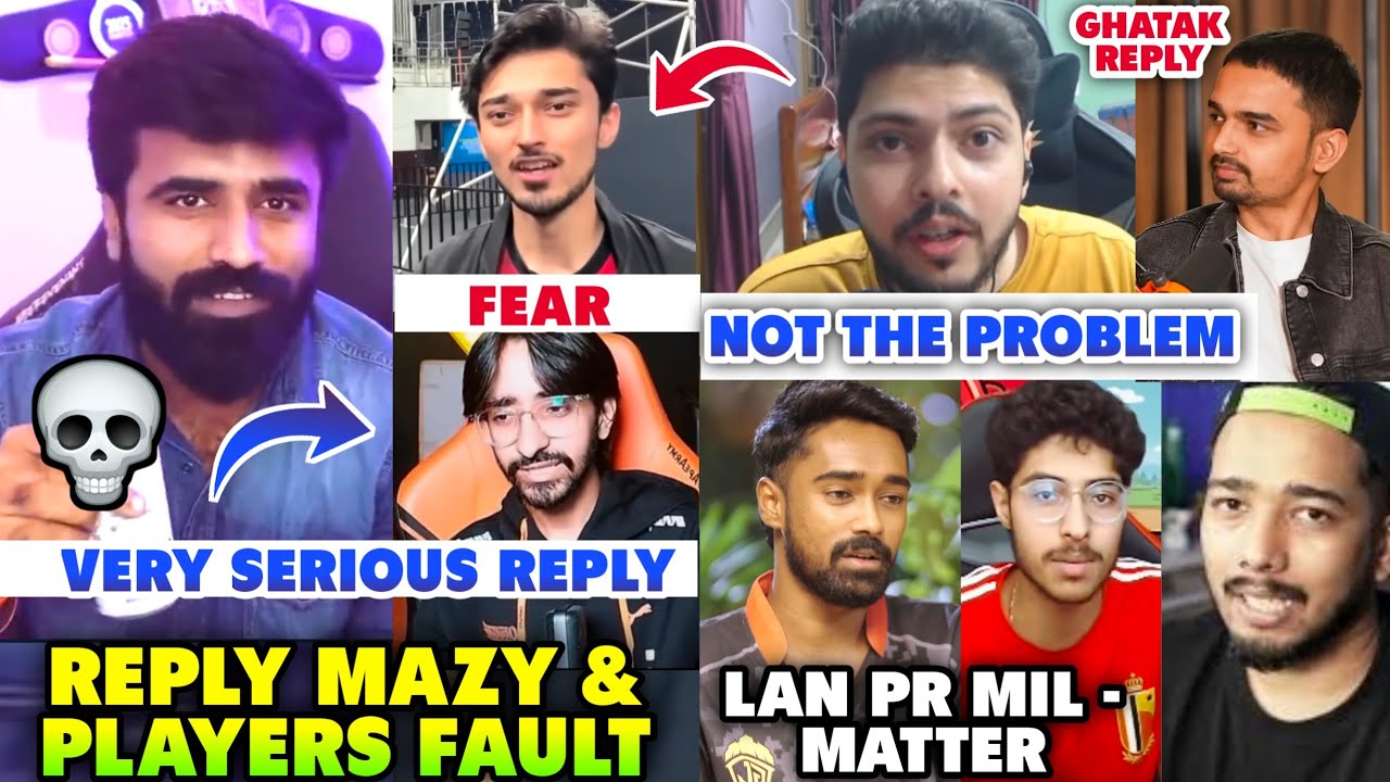 Ghatak Expose BGMI Esports Reality & Reply Mazy, NEYOO vs TR CC Matter Update, FYXS - Jelly Matter !