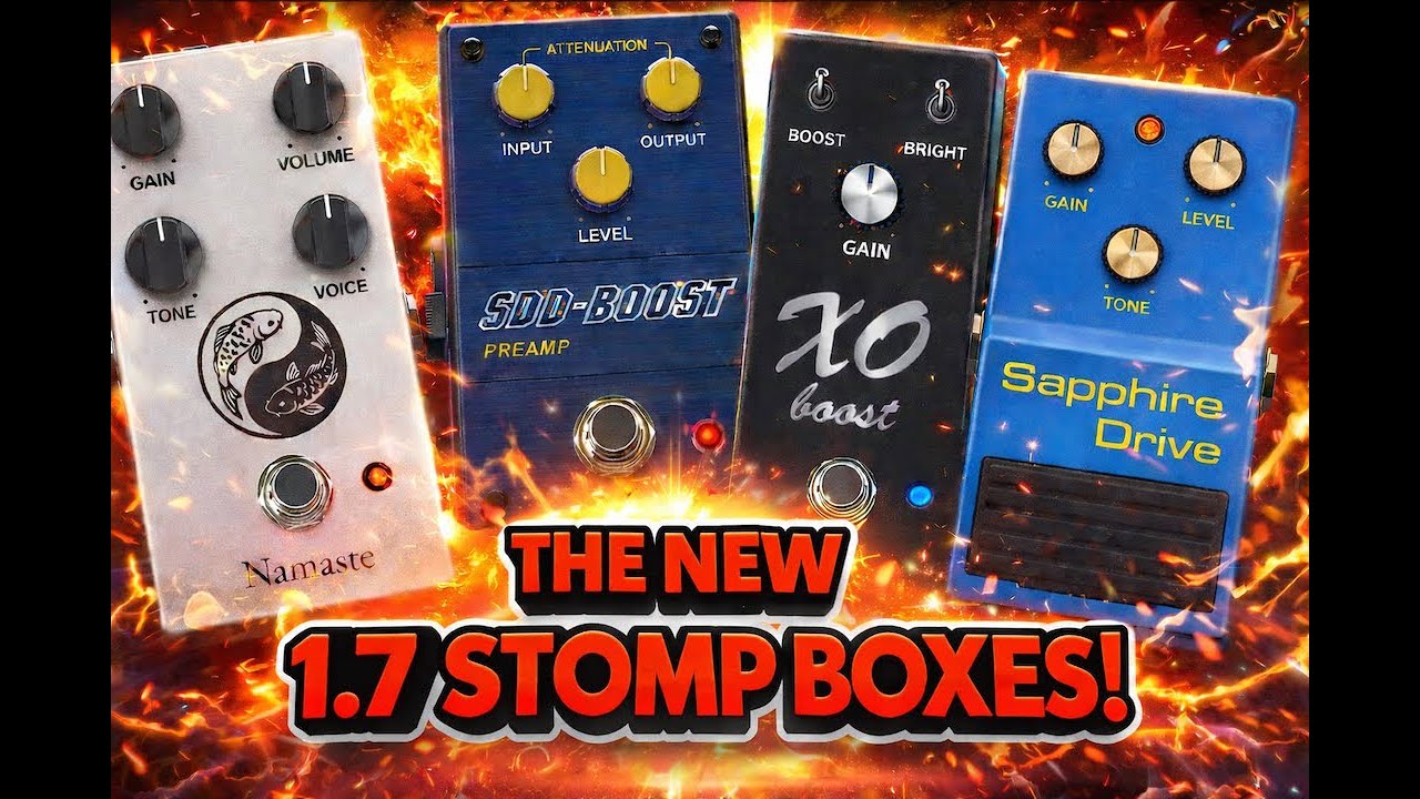 Fender Tone Master Pro — давайте посмотрим на новые педали эффектов!
