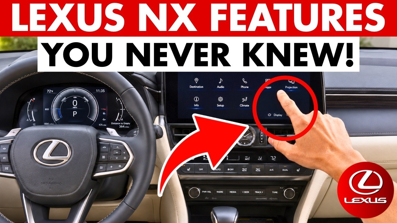 10 функций Lexus NX, которые доказывают, что вы плохо знаете свой автомобиль