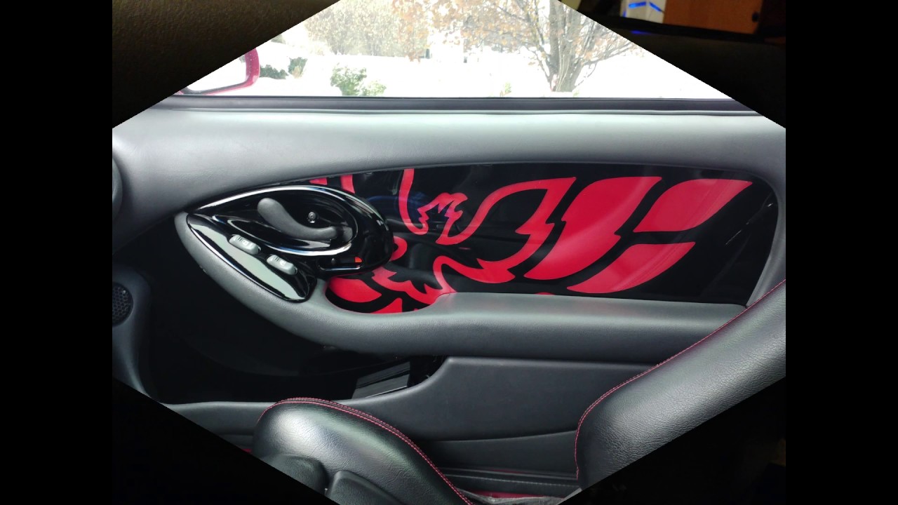 4th Gen Trans Am Light Up Bird Door Panels