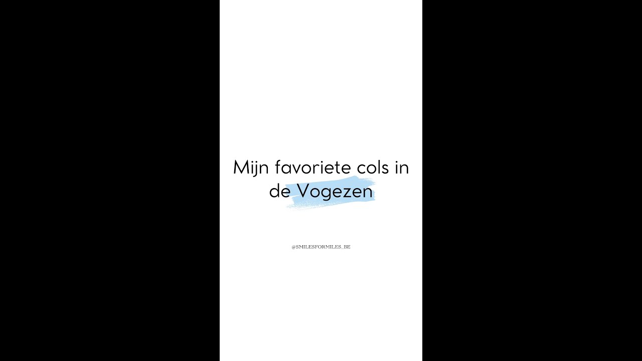 Favoriete cols in de Vogezen