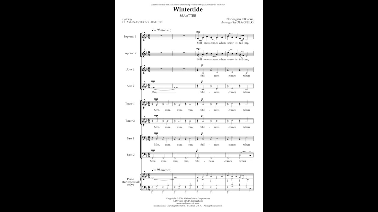 Ola Gjeilo: WINTERTIDE