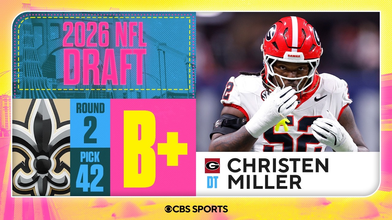 Saints select Christen Miller in Second Round, No. 42 overall | | 2026 NFL Draft Grades & Reaction