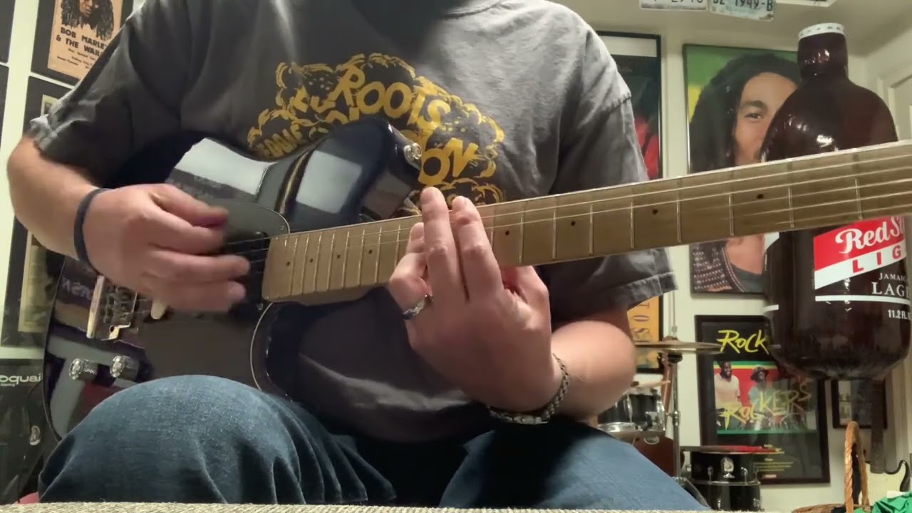Bob Marley Duppy Conqueror how to play reggae guitar