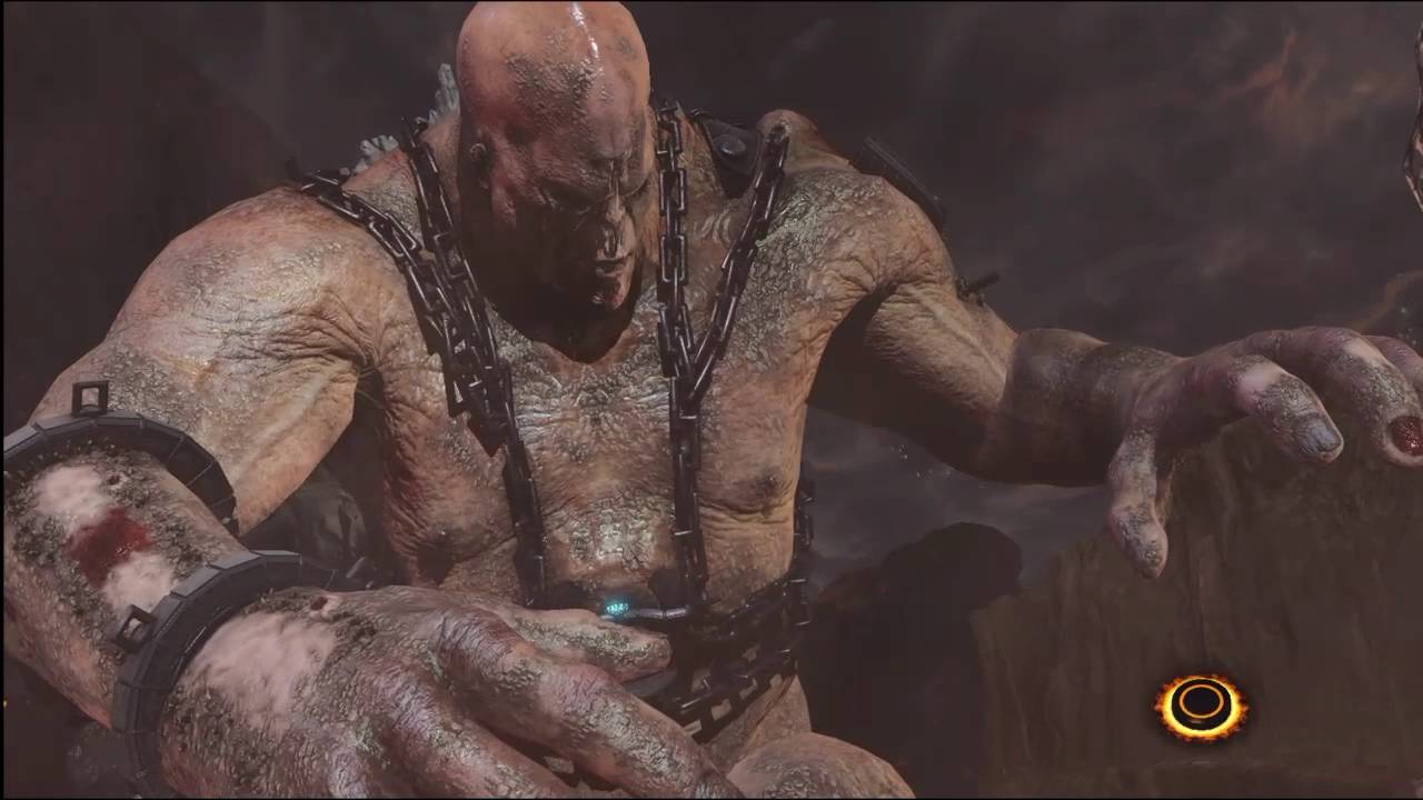 God Of War 3 Remastered - Cronos & Hephaestus Boss Fight [German]