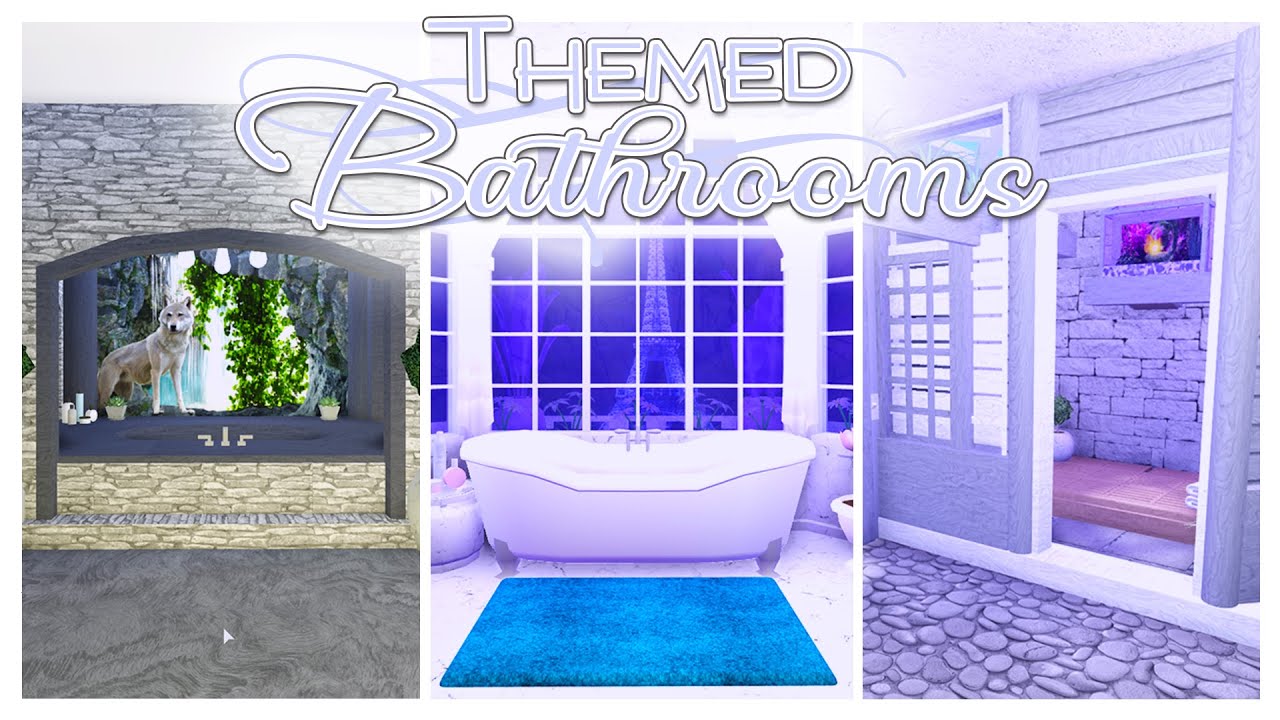 Bloxburg | Themed Rooms || Bathrooms