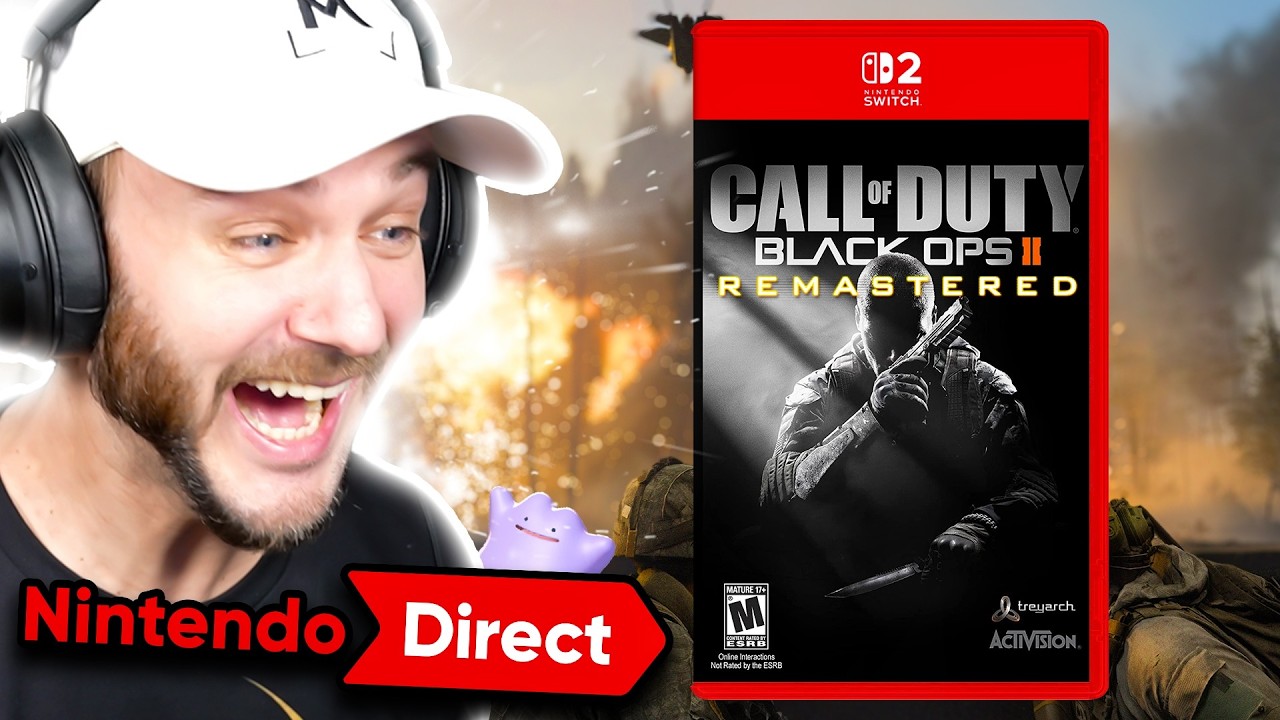 BLACK OPS 2 REMASTERED on the Switch 2? (Nintendo Direct)