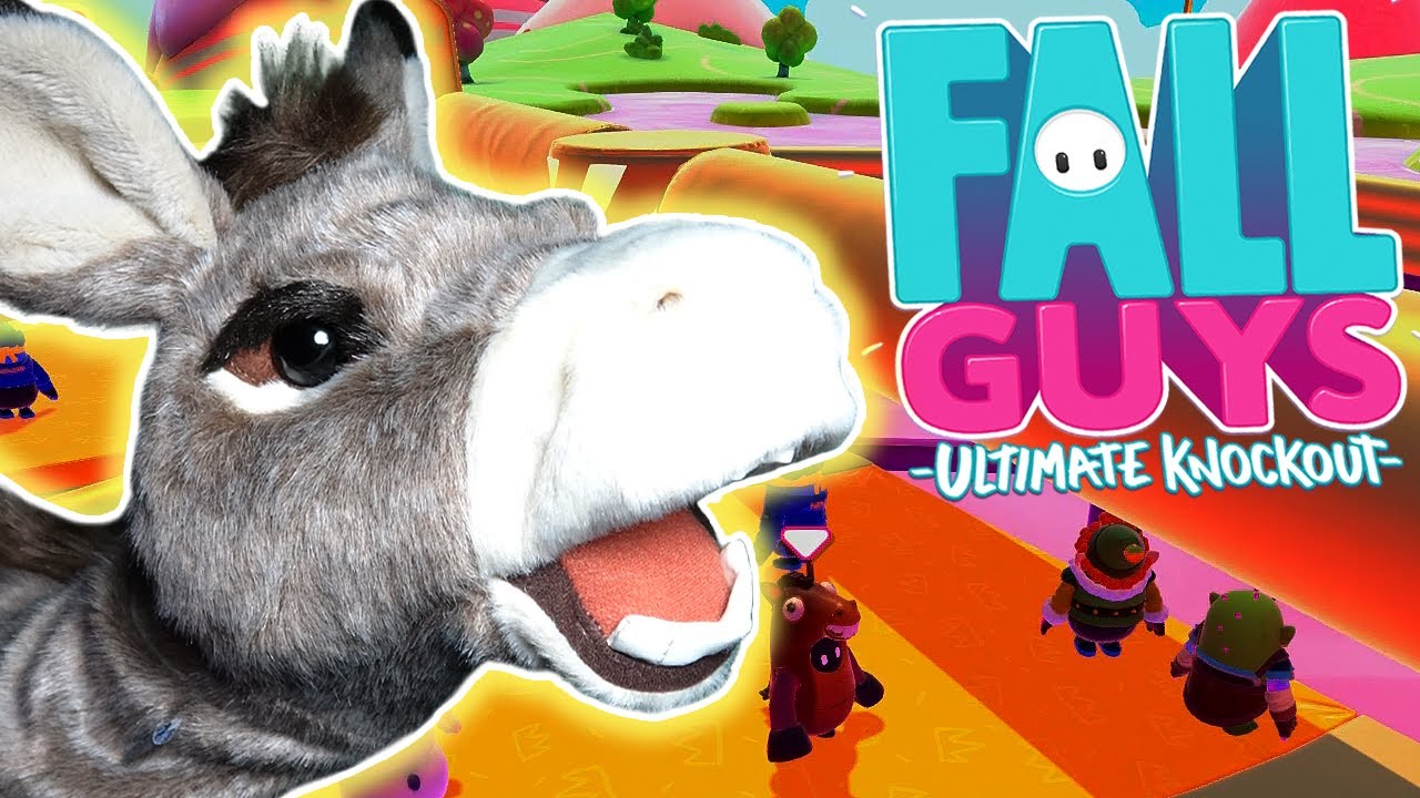 DONKEY IS HERE!?! Craziest Funny Fall Guys Gameplay Moment!!