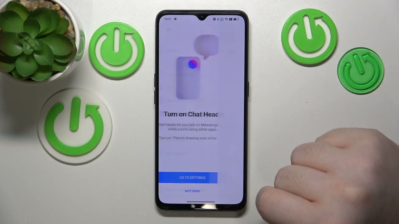 How to Enable Messenger Chat Bubbles in OPPO Find X2 Lite