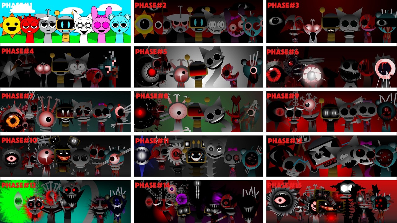 “Fun Time!” - Incredibox Sprunki Mix | Mix All Characters || From Stage 1 To Stage 15 Part 560