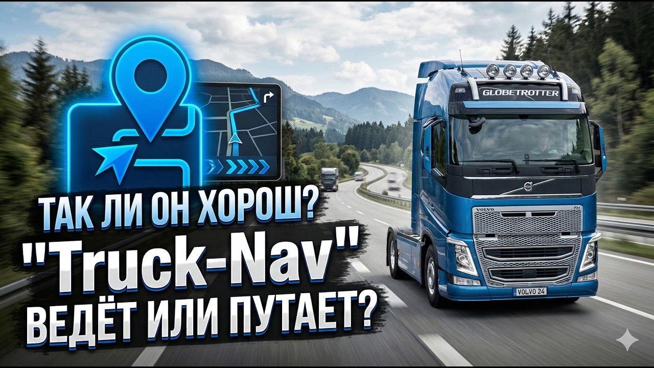 ETS2 v 1.58x Внешний GPS | ASMR | POV Truck Driving FH3 