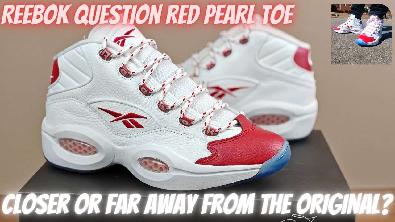 Reebok Question Red Pearl Toe - How Is The 2024 Addition?!?