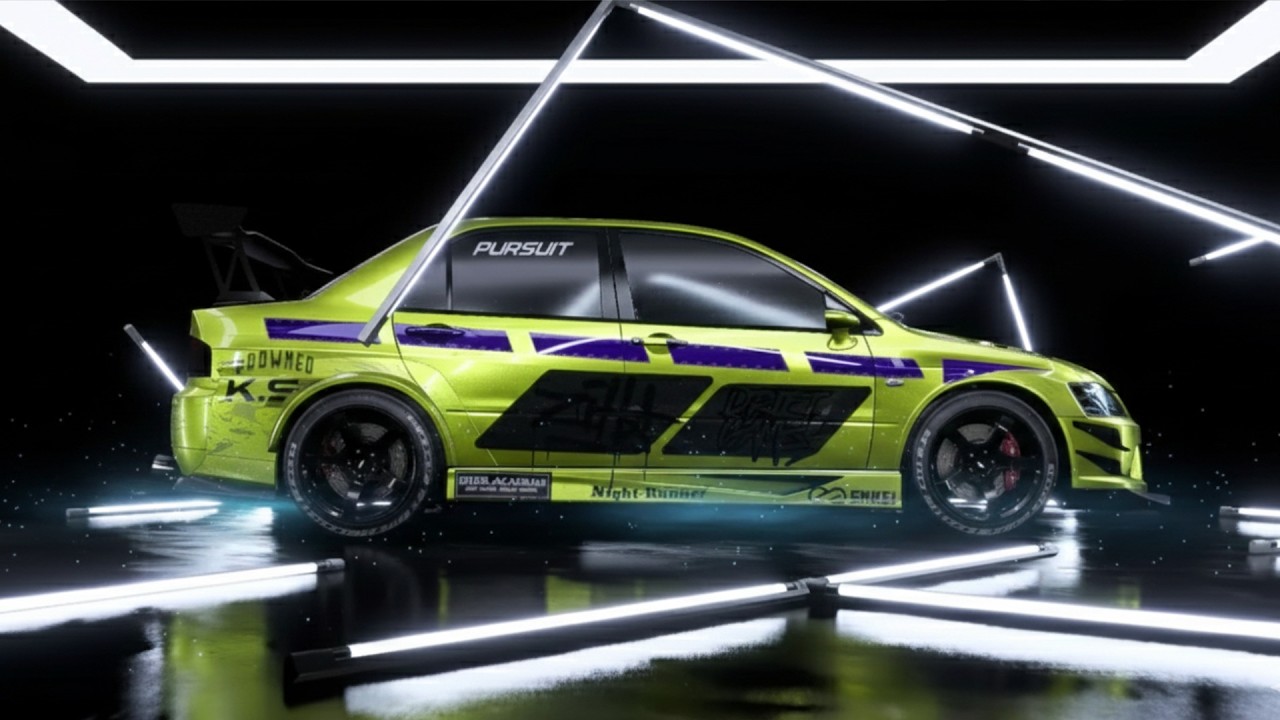Crazy Speed Paul Walker Mitsubishi Lancer Evo VII Street Racing | NFS Heat