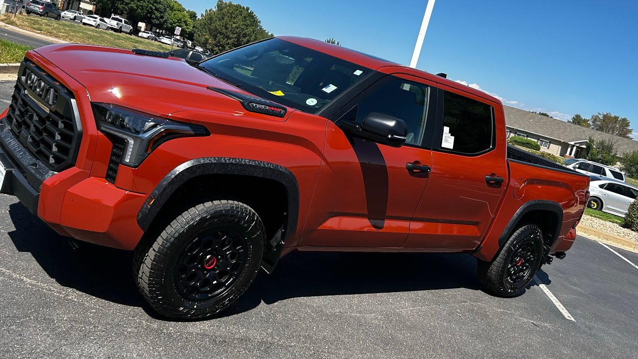 2024 TRD PRO Tundra Terra.  Nuevo Color Increíblemente mejor