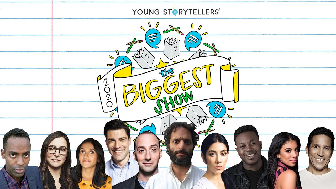 Biggest Show 2020 ft. Jason Mantzoukas, Stephanie Beatriz, & More | Young Storytellers