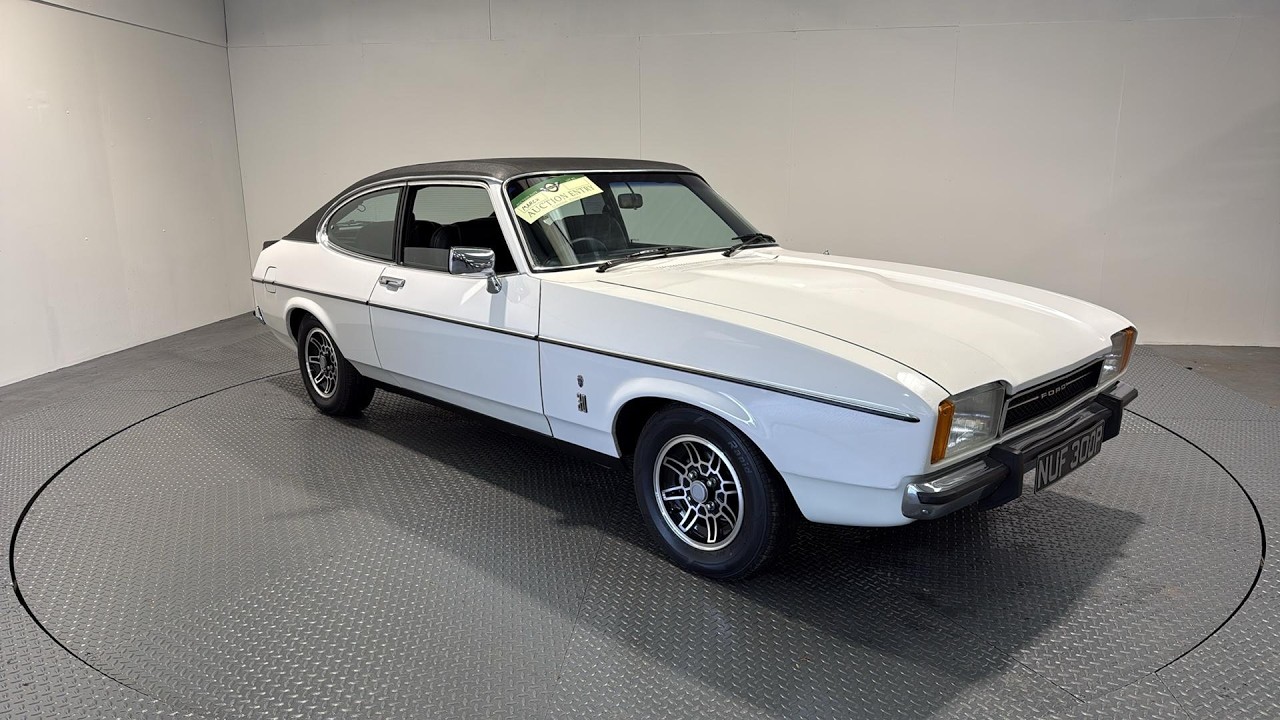 1976 FORD CAPRI II GHIA AUTO | Mathewsons Classic Cars | Auction: 11, 12, 13 March 2026