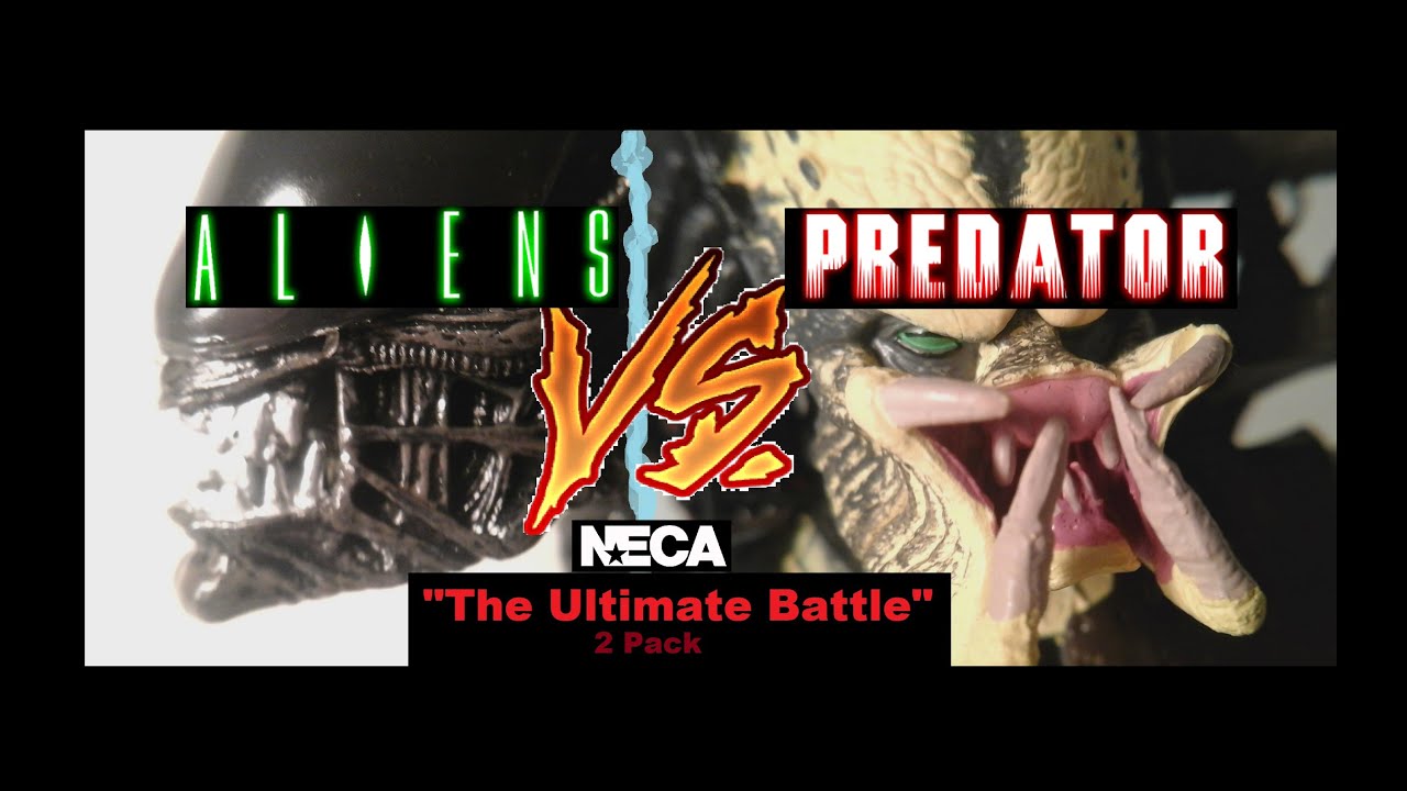 Fu-Reviews: NECA Aliens Vs. Predator Ultimate Battle Exclusive 2-pack Kenner Tribute