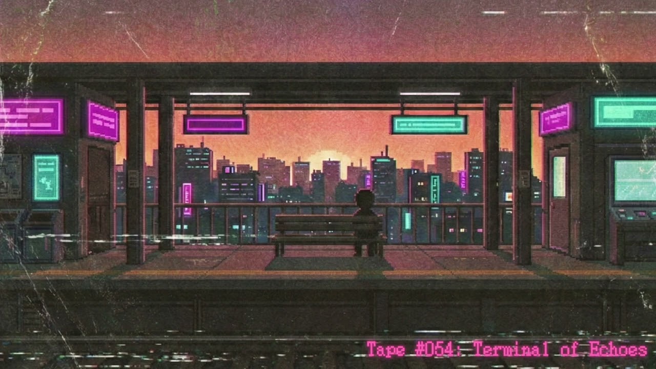 City Pop Celtic Chiptune | Terminal of Echoes【Lost Arcade Tapes #054】