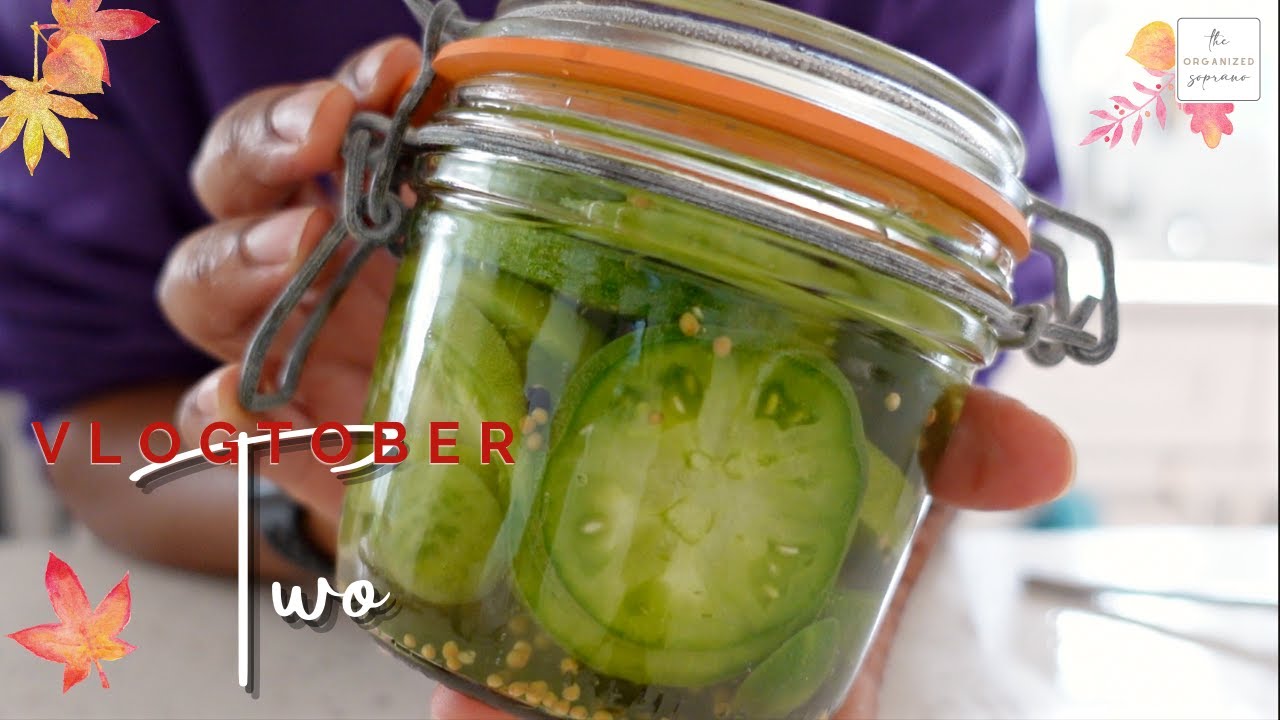 Clover's Great Feat & Quick Pickles! | Vlogtober #2
