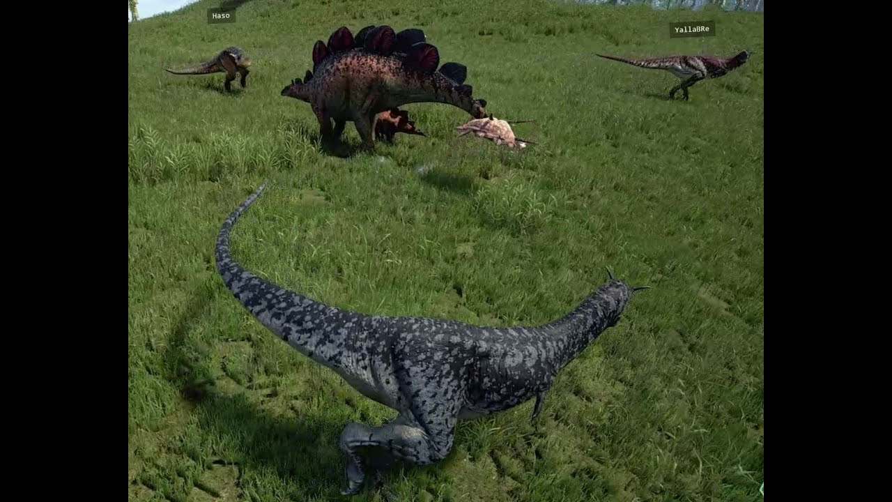 The isle Evrima - Running rampage - Being ambushed - Carno life