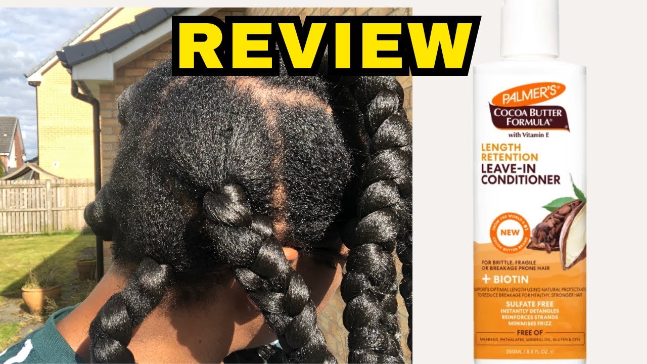 Did the NEW Palmer’s Length Retention Leave-In Conditioner deliver? Watch my honest review! 🌿💁‍♀️