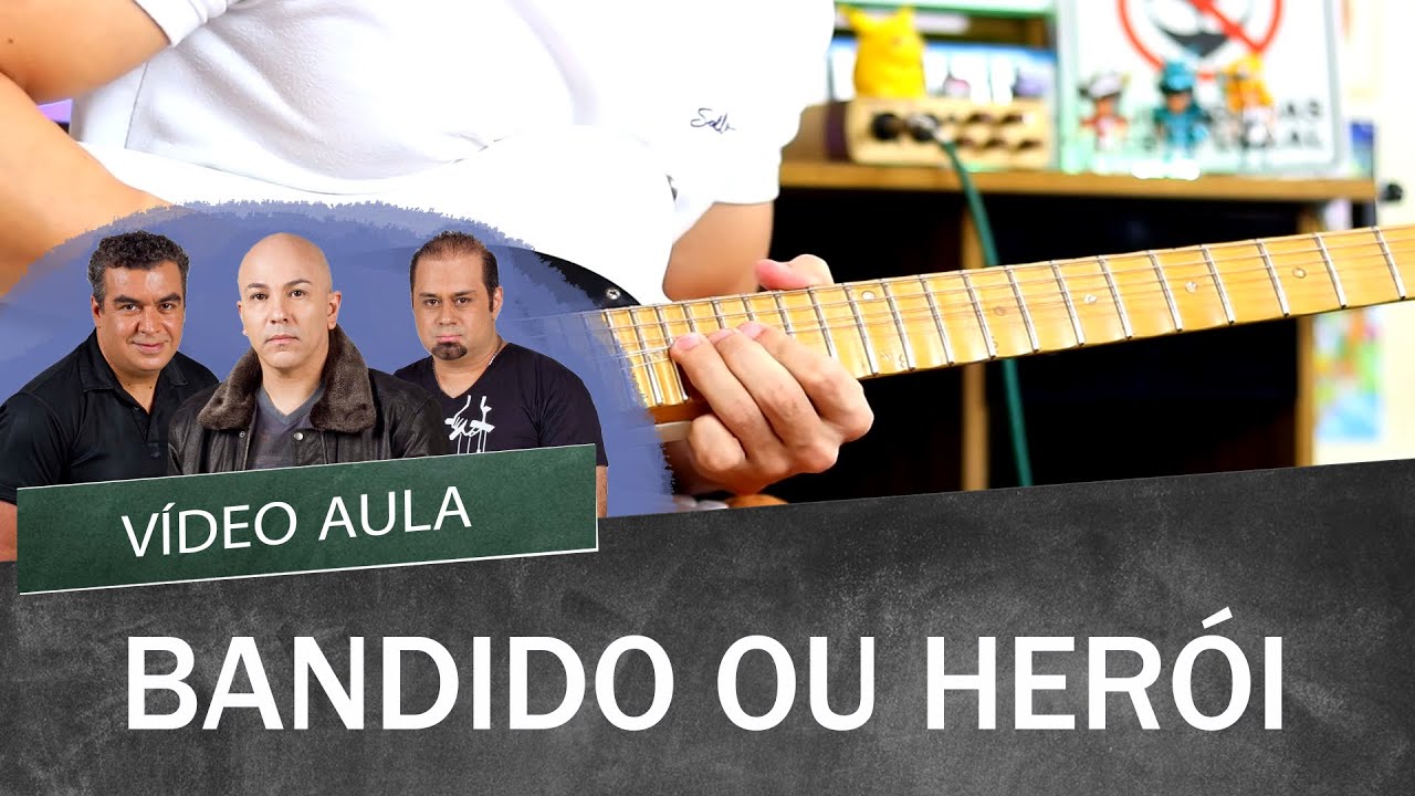 BANDIDO OU HERÓI | Vídeo Aula + TAB  Solo Novo Som (Sérgio Knust Solo )