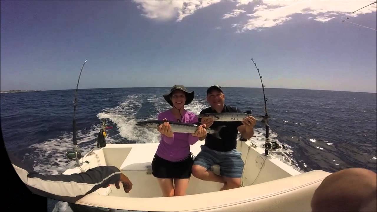 We went fishing in Barbados