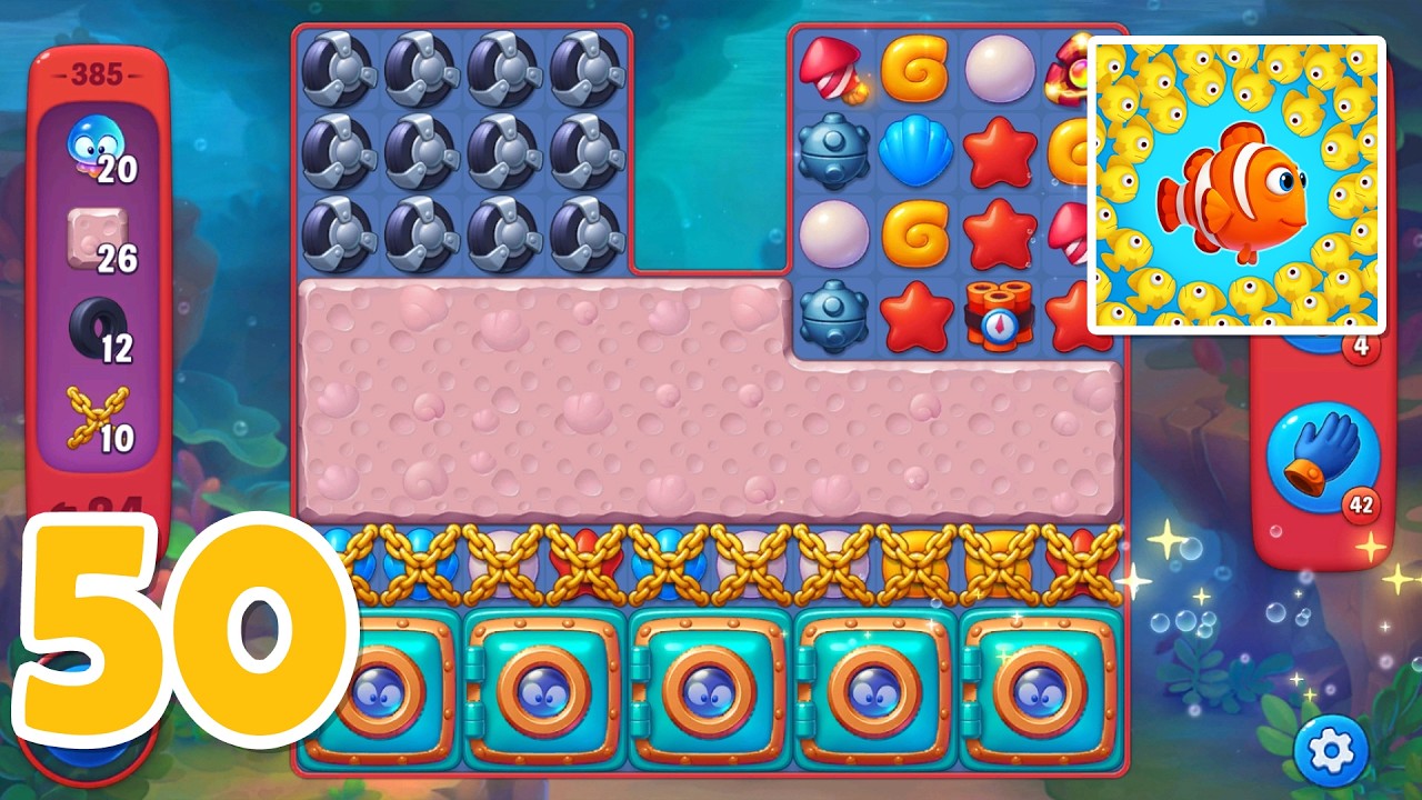Fishdom - Gameplay Walkthrough Part 50 (Android, iOS)