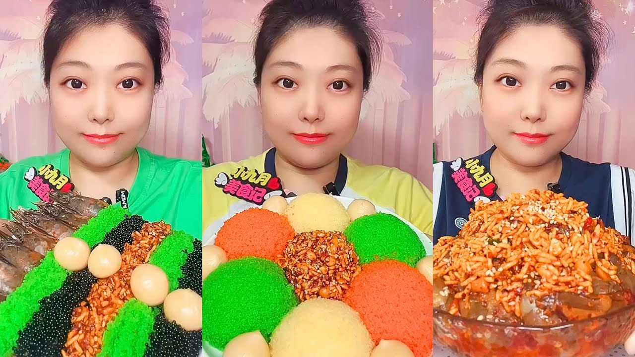 ASMR Chinese Food Eating Show | Traditional Street Food Mukbang #184