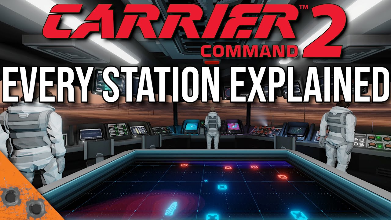 Carrier Command 2 Starter Guide - Each Battle Station Explained