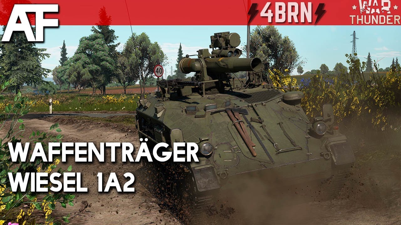 War Thunder - Waffenträger Wiesel 1A2 TOW  | Gameplay Tanky CZ/SK