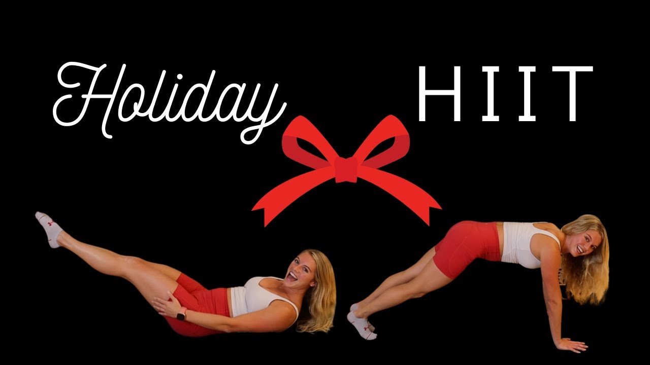 HOLIDAY HIIT (Low Impact, No Equipment)