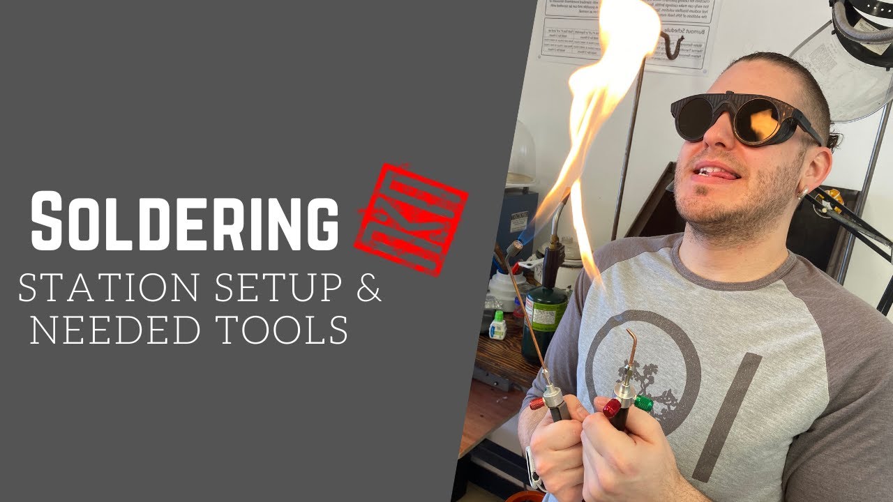 Jewellery Soldering Station Setup
