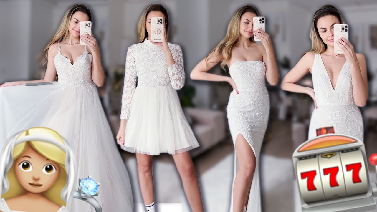 BRAUTKLEID- ANPROBE für unsere 2. HOCHZEIT | XLAETA