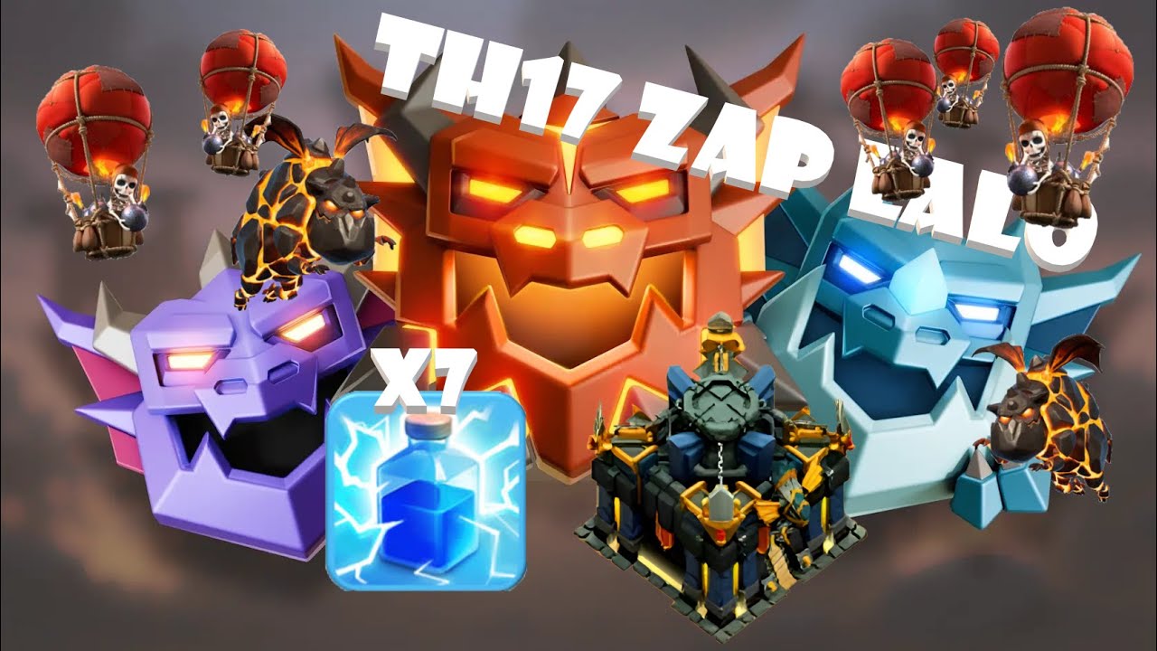 [部落衝突17本]閃震狗球(火球狗球) 挑戰個人錦標賽晉級