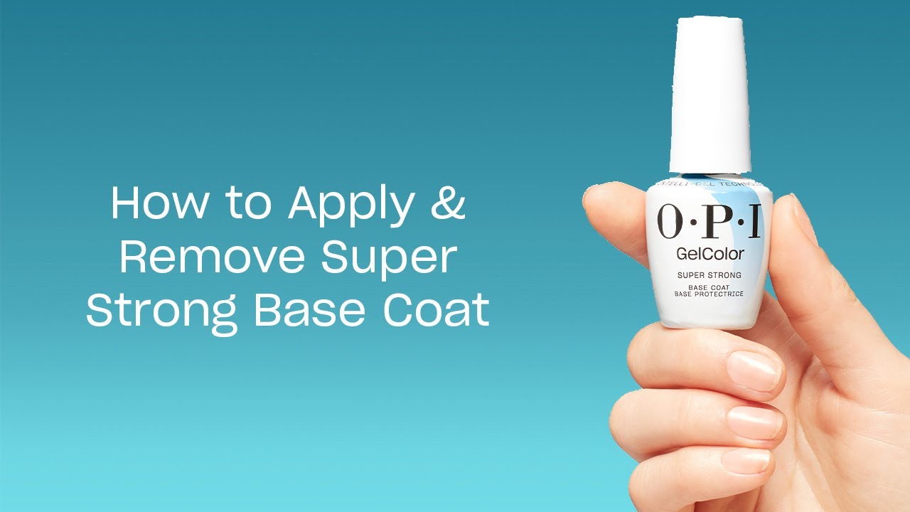 How To Use Super Strong Base Coat