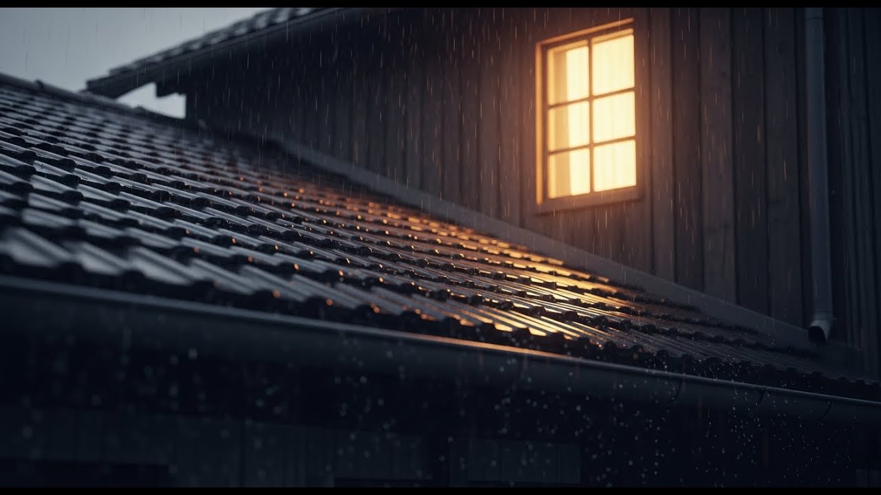 Old House Night Rain | Sleep ASMR Live