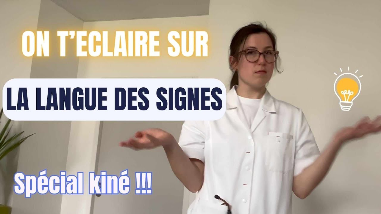 La langue des signes en kinésithérapie