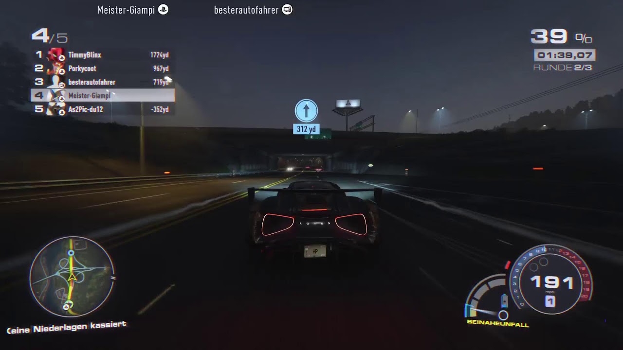 Need For Speed Unbound gegen andere und ein Freund mit Thrustmaster T128 mit Lenkrad fahre Ich