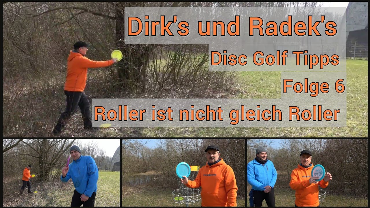 Dirkˋs & Radekˋs Disc Golf Tipps - Folge 6 - Roller ist nicht gleich Roller #discgolf  #discgolftipp