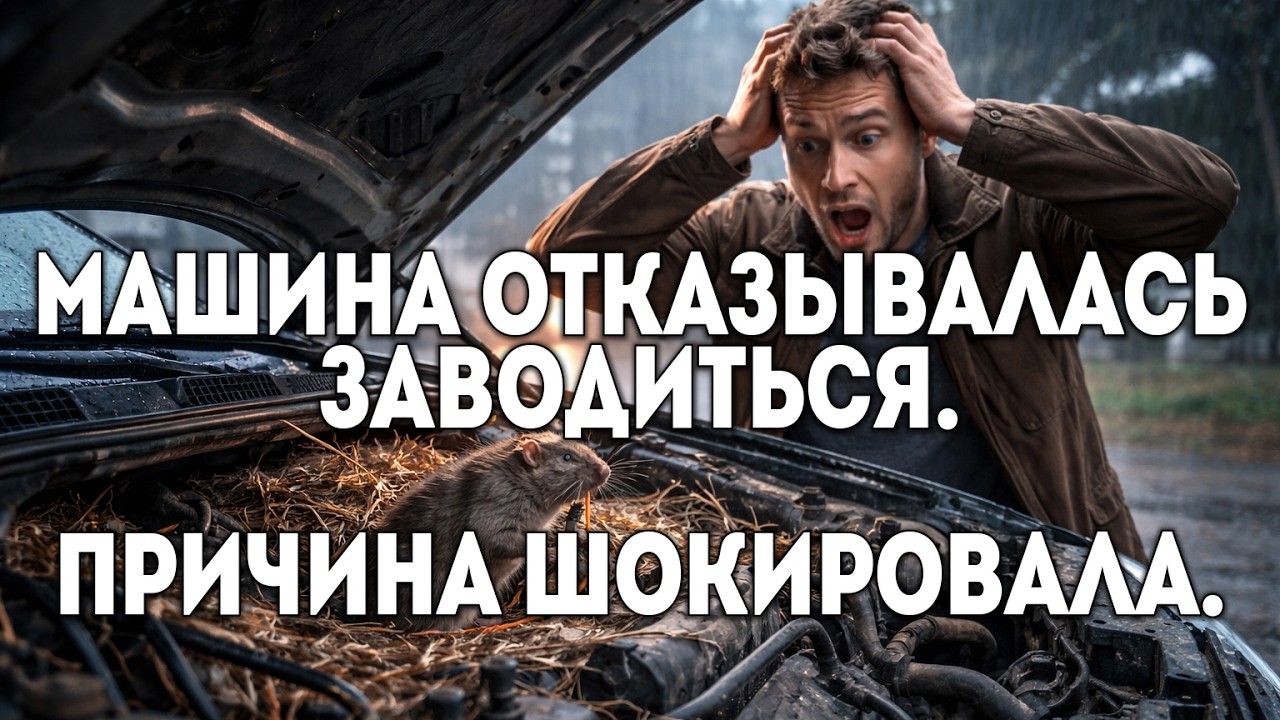 Машина отказывалась заводиться. Причина шокировала!