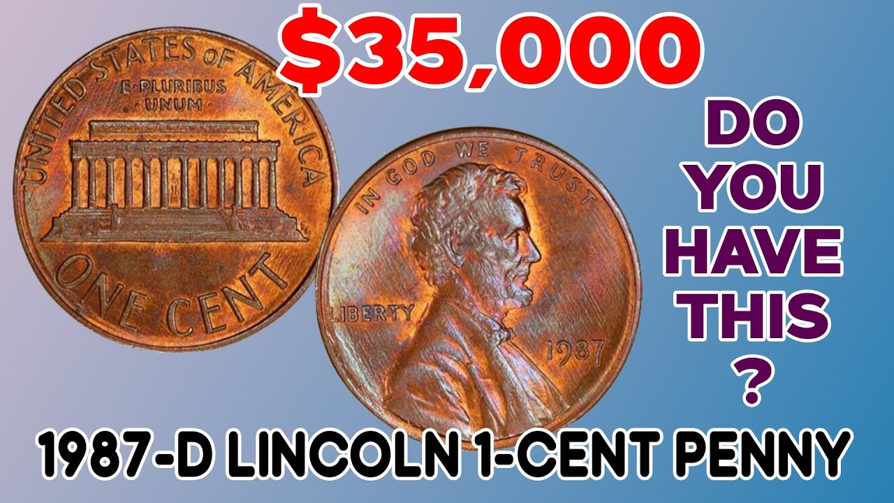 1987 Lincoln Memorial Penny Value (No Mint Marks, D, S, Rare Errors)
