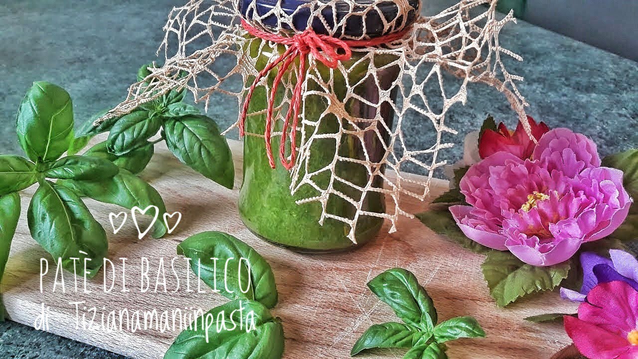 PATE' DI BASILICO & FONDAMENTALE IN CUCINA